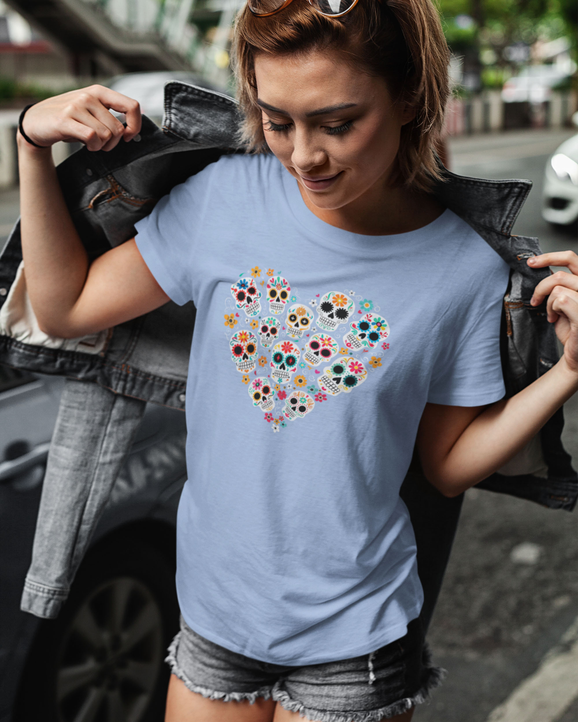 La Vida Bonita/The Beautiful Life Women's Fitted T-shirt - Image 3