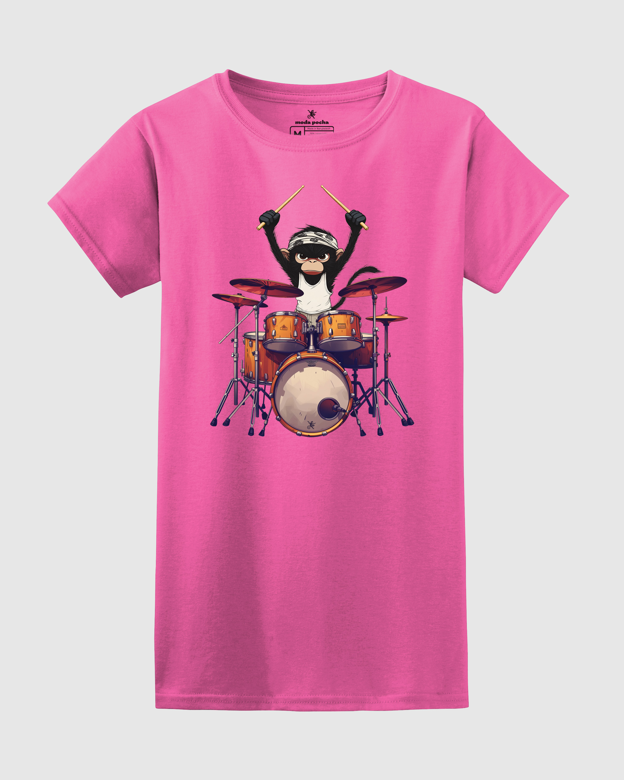 Ritmos De Chango/Monkey Beats Women's Fitted T-shirt