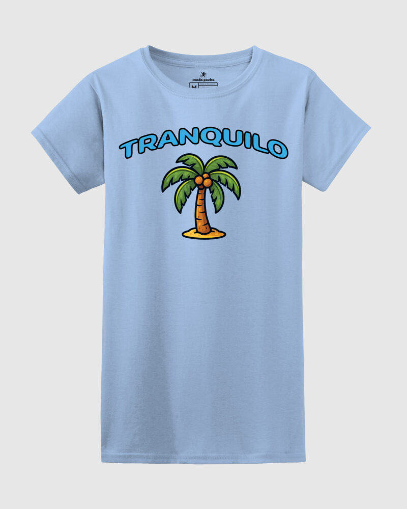 Tranquilo/Chill Women's Fitted T-shirt