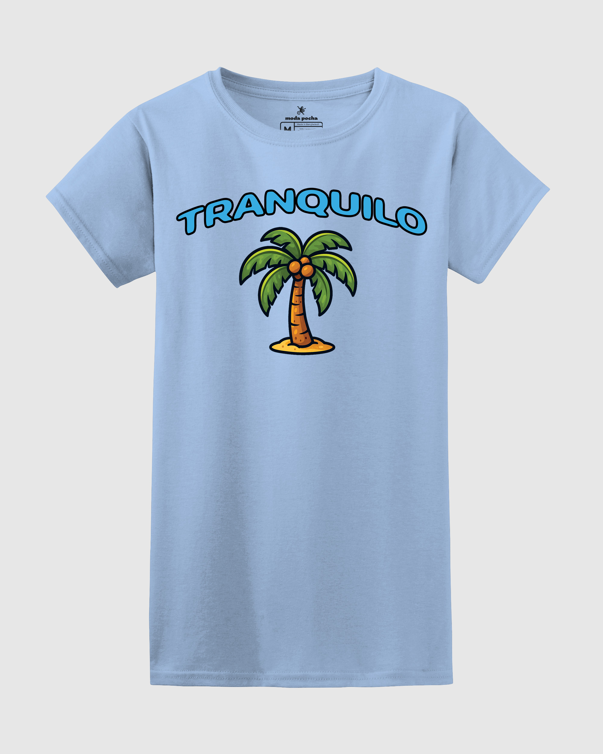 Tranquilo/Chill Women's Fitted T-shirt