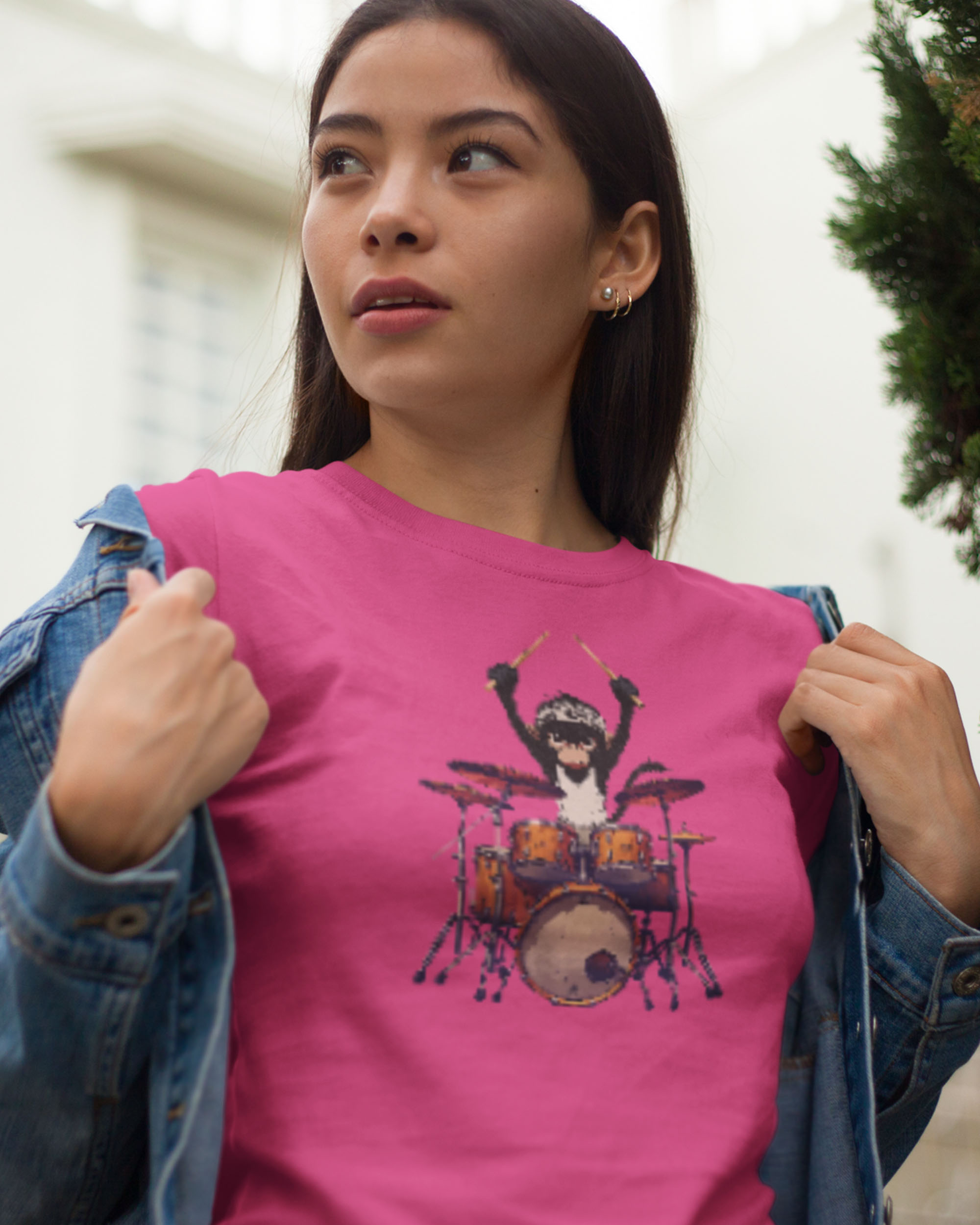 Ritmos De Chango/Monkey Beats Women's Fitted T-shirt - Image 4