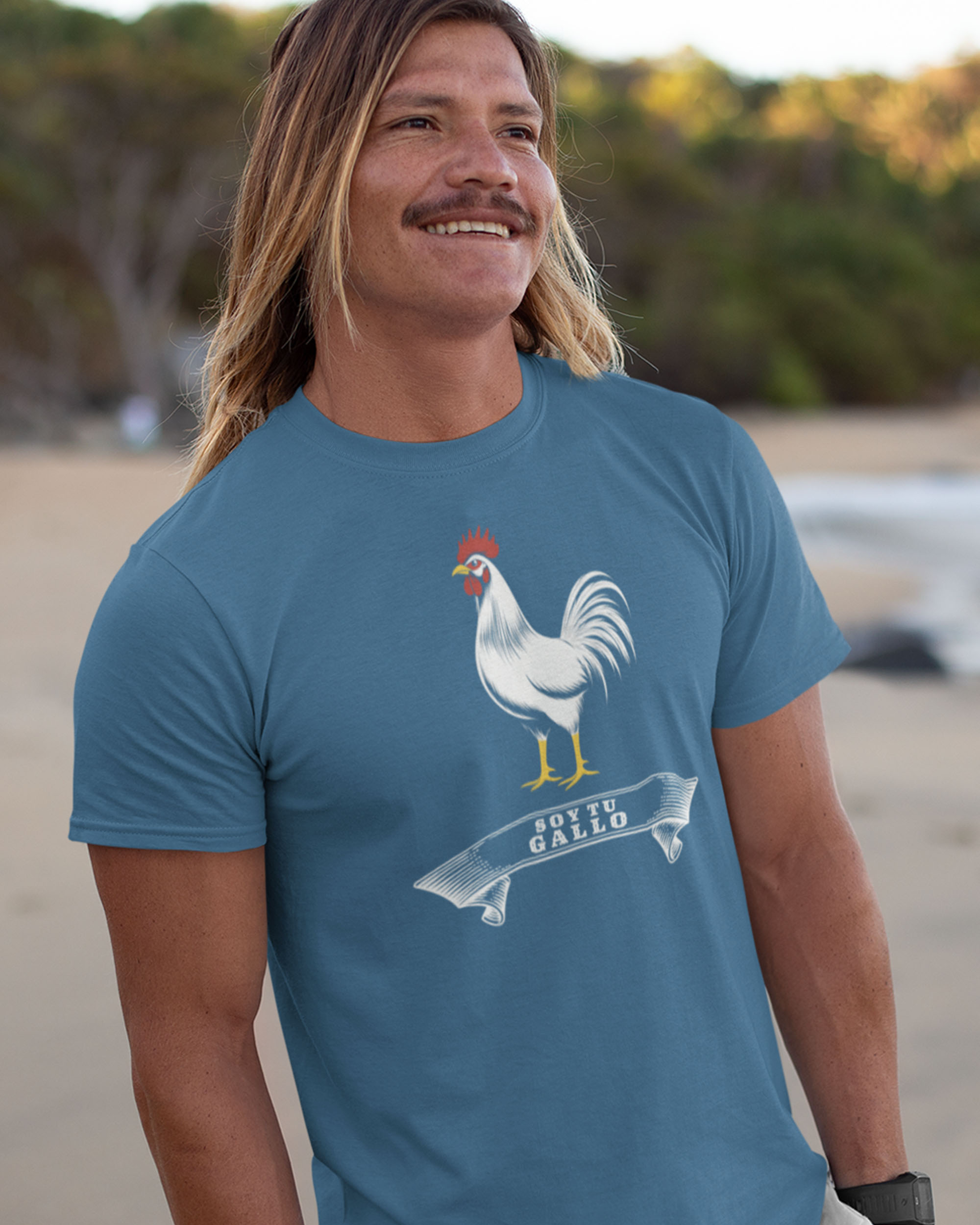 Soy Tu Gallo/I'm Your Guy Unisex T-shirt - Image 2