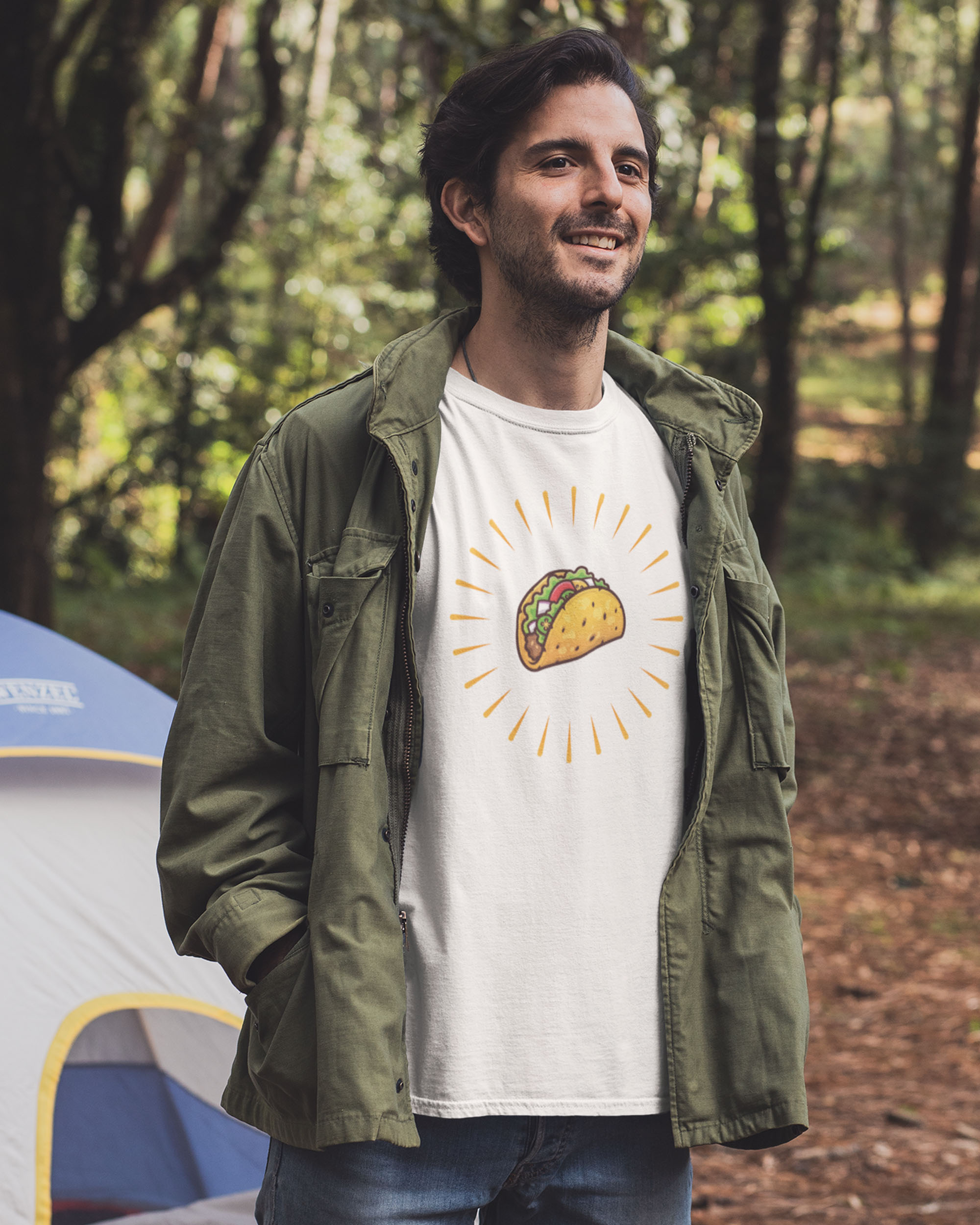 Dame El Taco/Holy Taco Unisex T-Shirt - Image 3