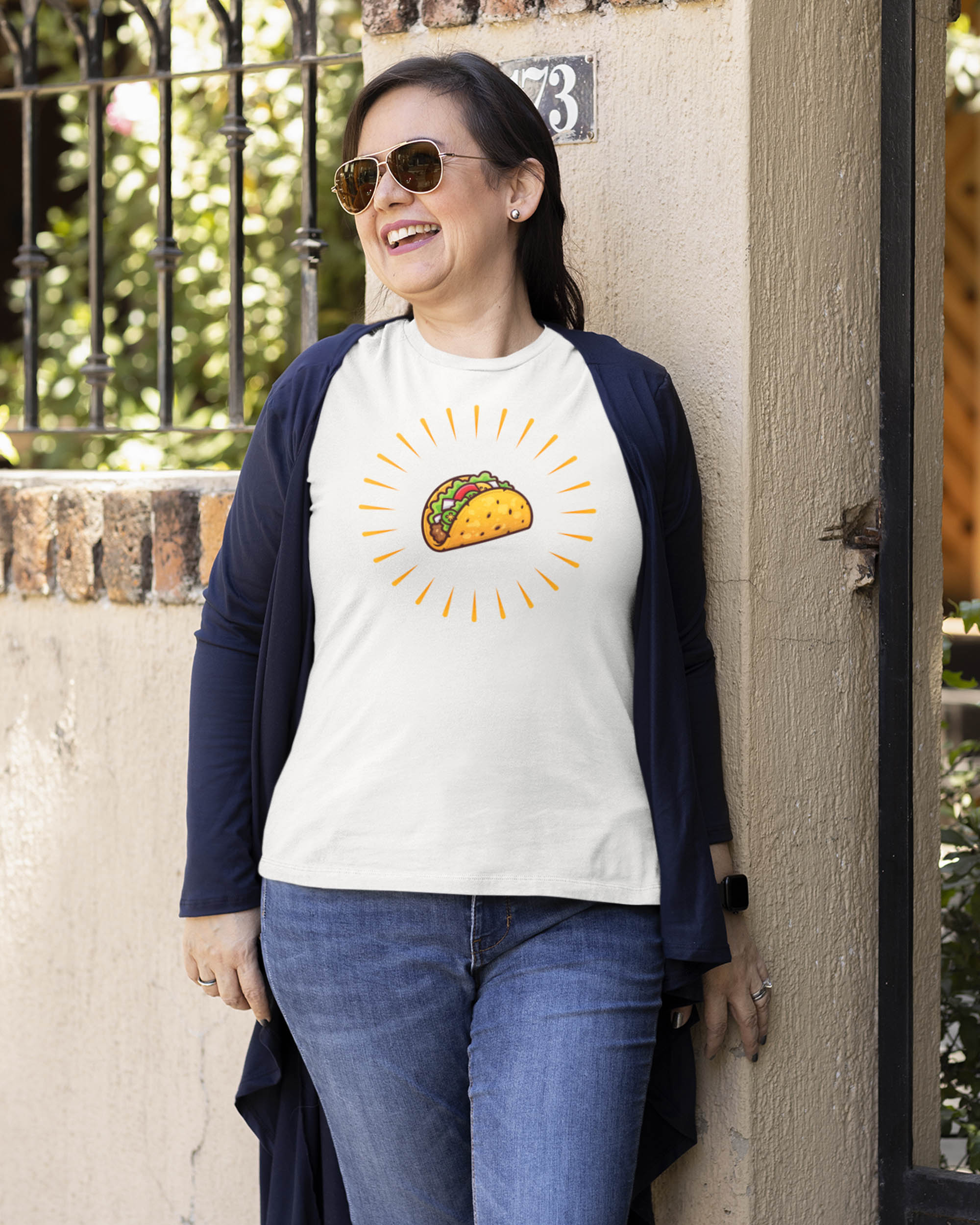 Dame El Taco/Holy Taco Women's Fitted T-shirt - Image 5