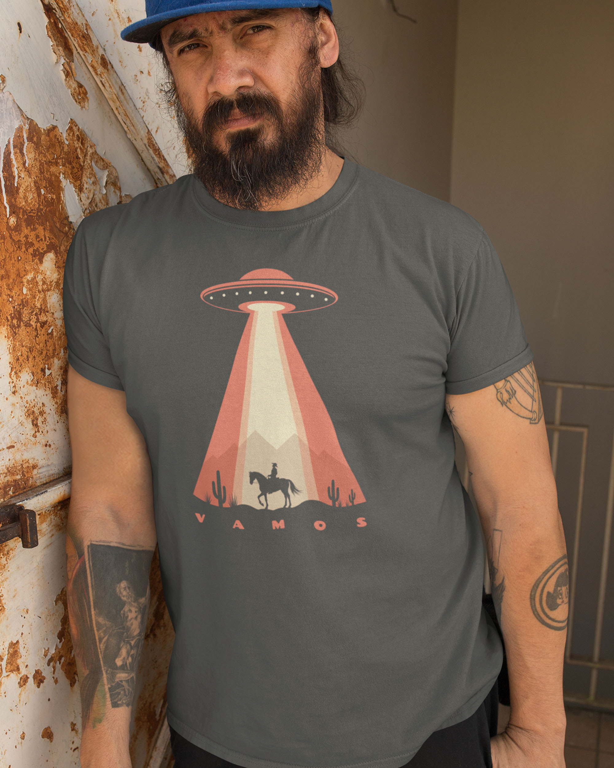 Vamos/Let's Ride Unisex T-Shirt - Image 4