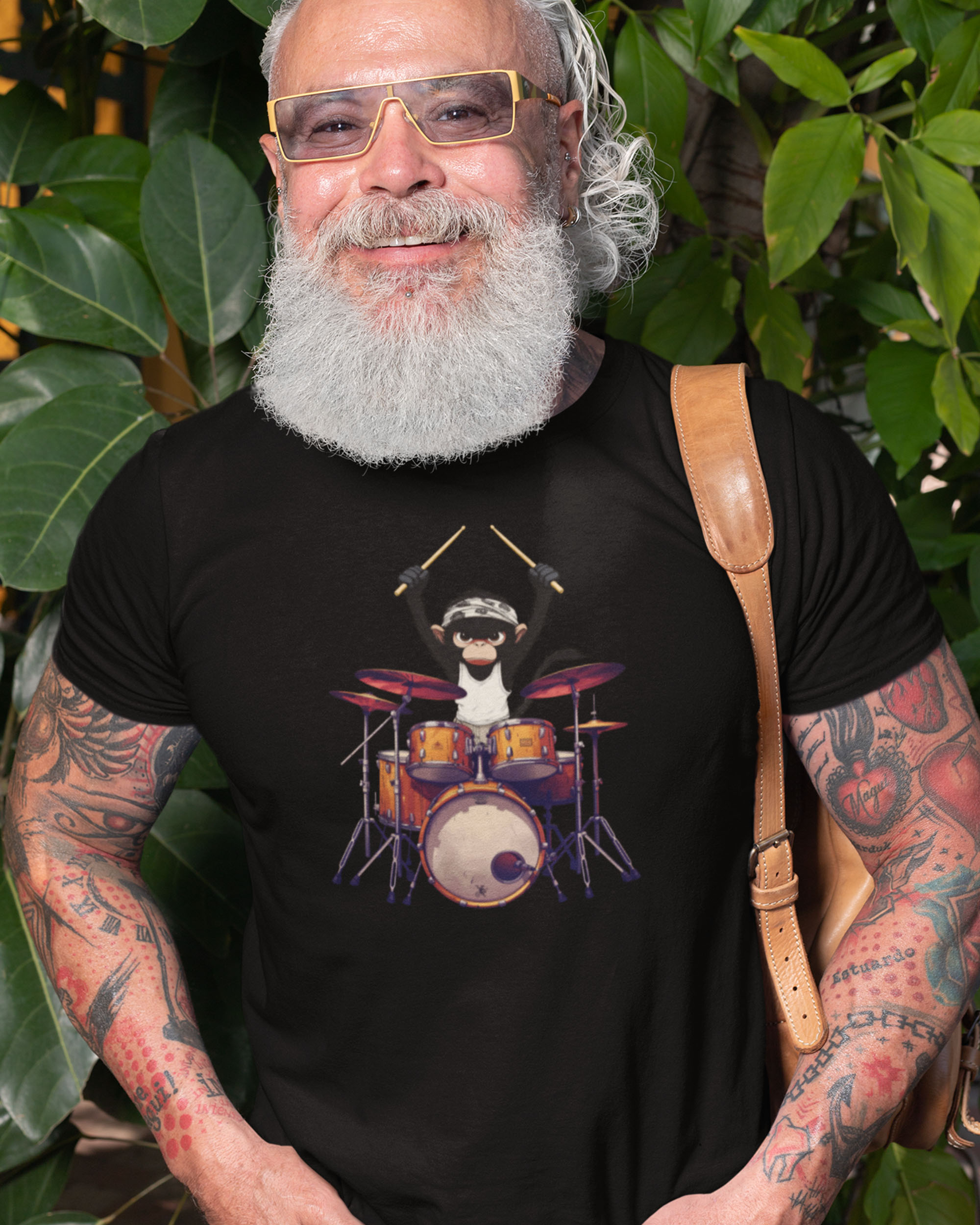 Ritmos De Chango/Monkey Beats Unisex T-Shirt - Image 5