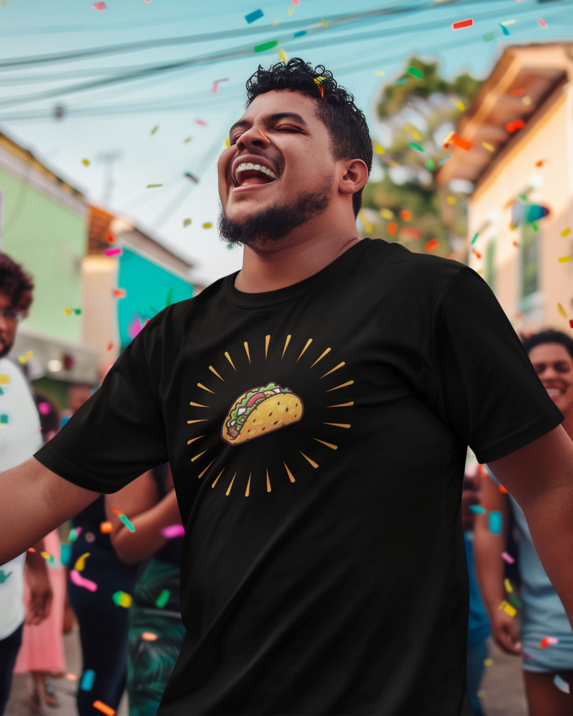 Dame El Taco/Holy Taco Unisex T-Shirt - Image 2