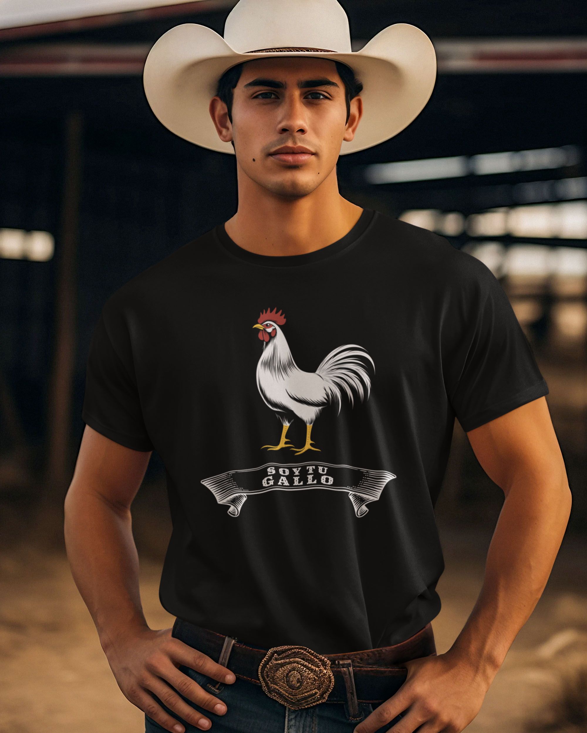 Soy Tu Gallo/I'm Your Guy Unisex T-shirt - Image 5
