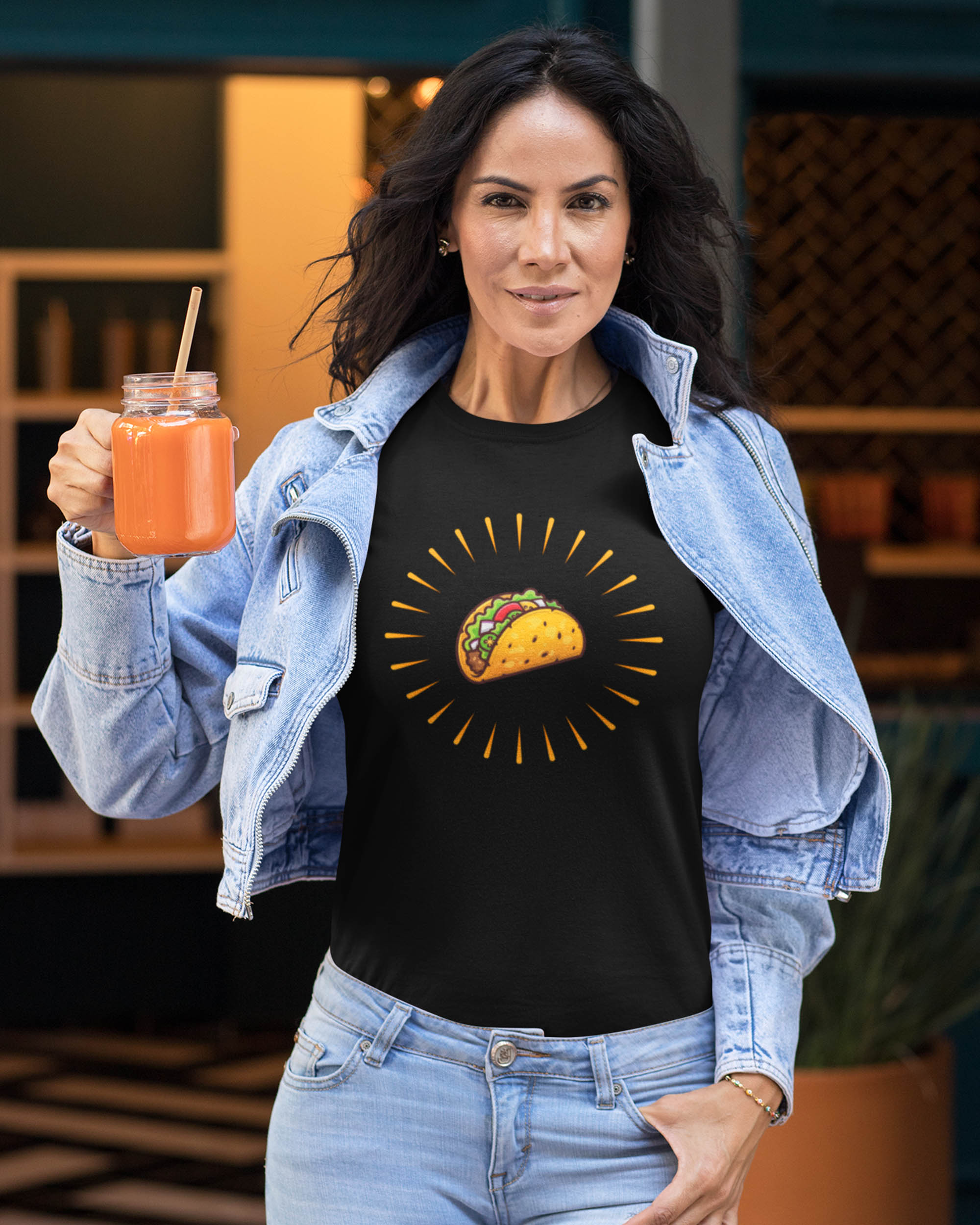 Dame El Taco/Holy Taco Women's Fitted T-shirt - Image 2