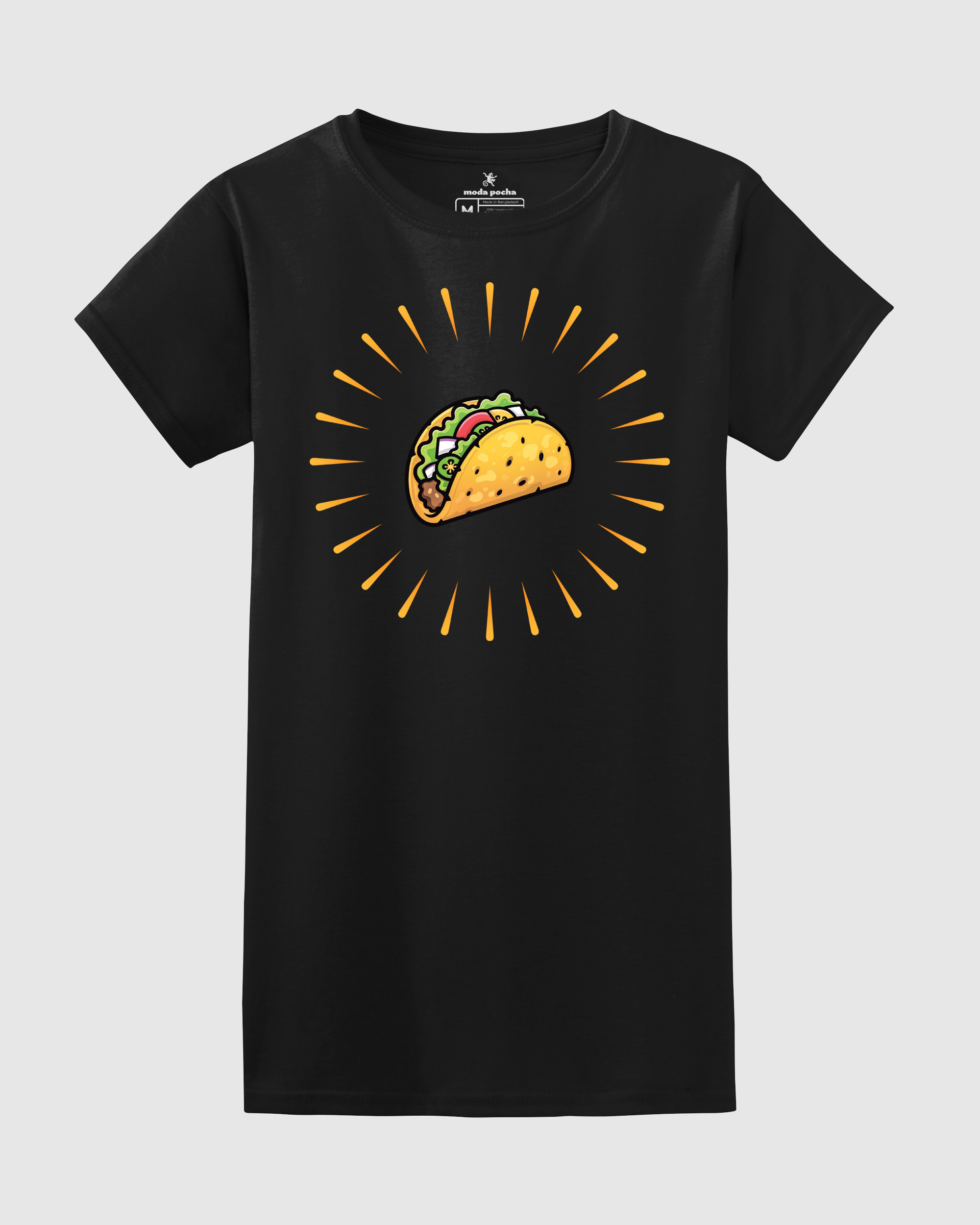 Dame El Taco/Holy Taco Women's Fitted T-shirt
