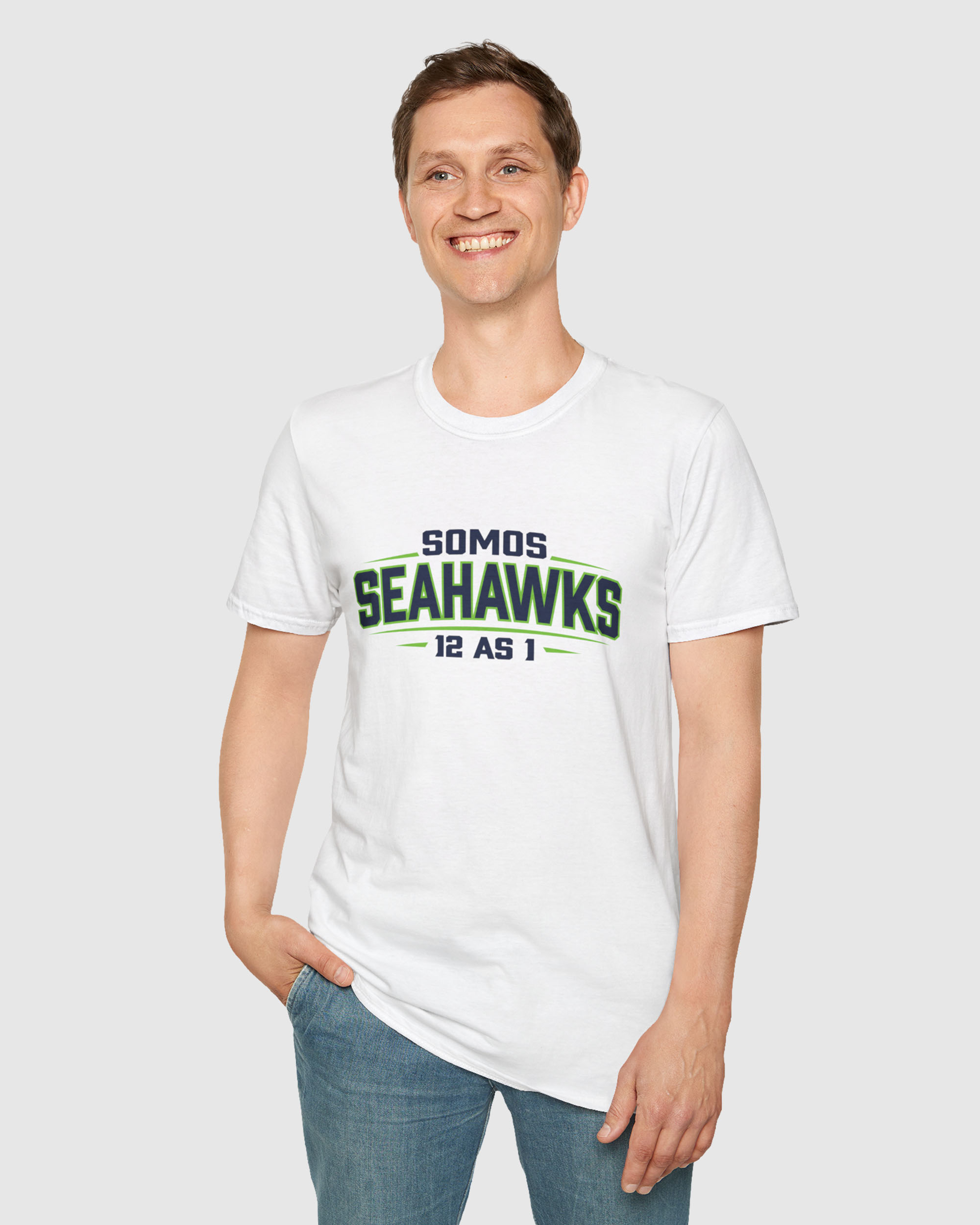 We Are Seahawks/Somos Seahawks Unisex T-Shirt - Image 4