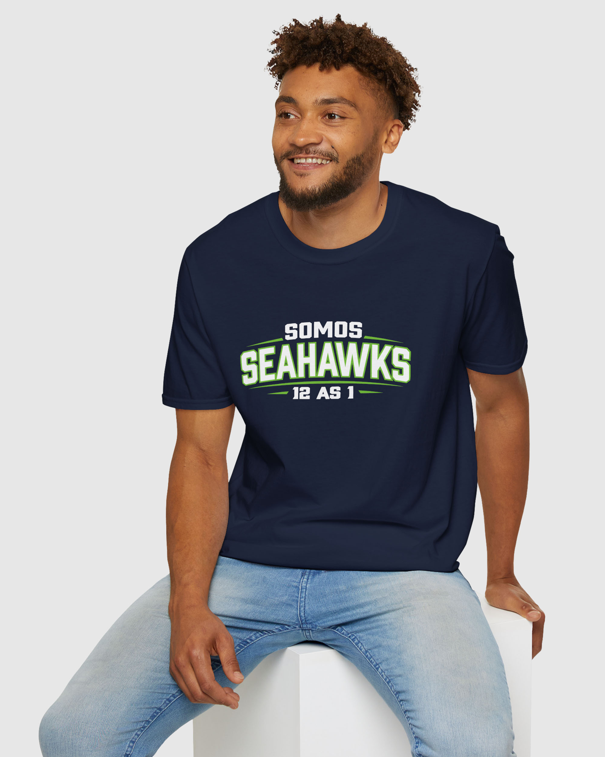 We Are Seahawks/Somos Seahawks Unisex T-Shirt - Image 2